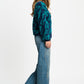 POM Amsterdam Pullovers PULLOVER - Frida Animal Teal Green