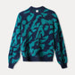 POM Amsterdam Pullovers PULLOVER - Frida Animal Teal Green