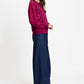 POM Amsterdam Pullovers PULLOVER - Hailey Burgundy Red