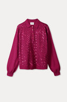 POM Amsterdam Pullovers PULLOVER - Hailey Burgundy Red