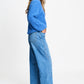 POM Amsterdam Pullovers PULLOVER - Marley Sapphire Blue