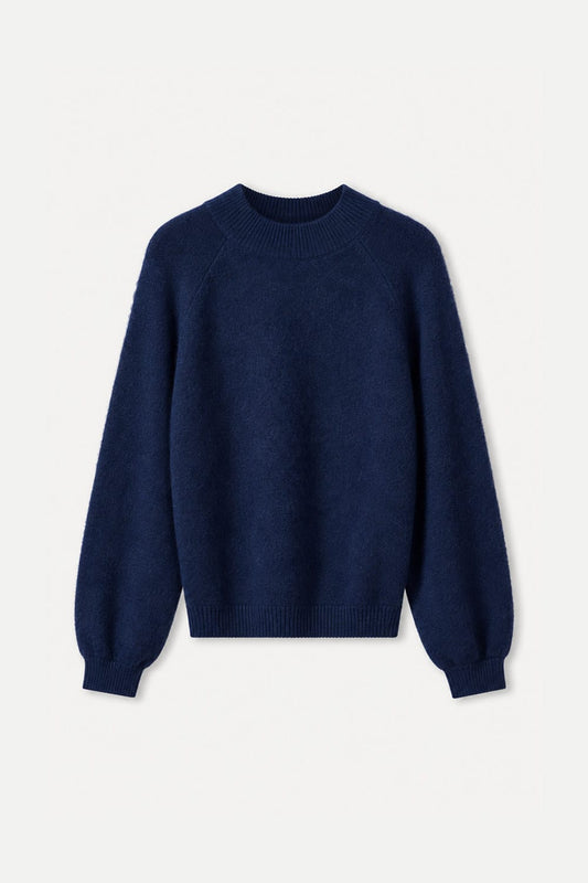 POM Amsterdam Pullovers PULLOVER - Milou Eternal Blue