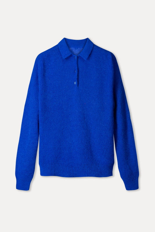 POM Amsterdam Pullovers PULLOVER - Puck Cobalt Blue
