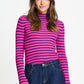 POM Amsterdam Pullovers PULLOVER - Riley Striped Pink Purple