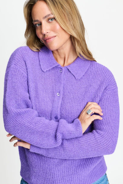 POM Amsterdam Pullovers Purple / 34 PULLOVER - Puck Lavender