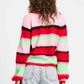 POM Amsterdam Pullovers SWEATER - Brushed Stripes Green