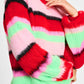 POM Amsterdam Pullovers SWEATER - Brushed Stripes Green