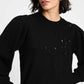 POM Amsterdam Pullovers SWEATER - Dashing Noir