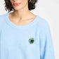 POM Amsterdam Pullovers SWEATER - Sky Blue