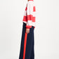 POM Amsterdam Pullovers TOP - Polo Stripes Coral