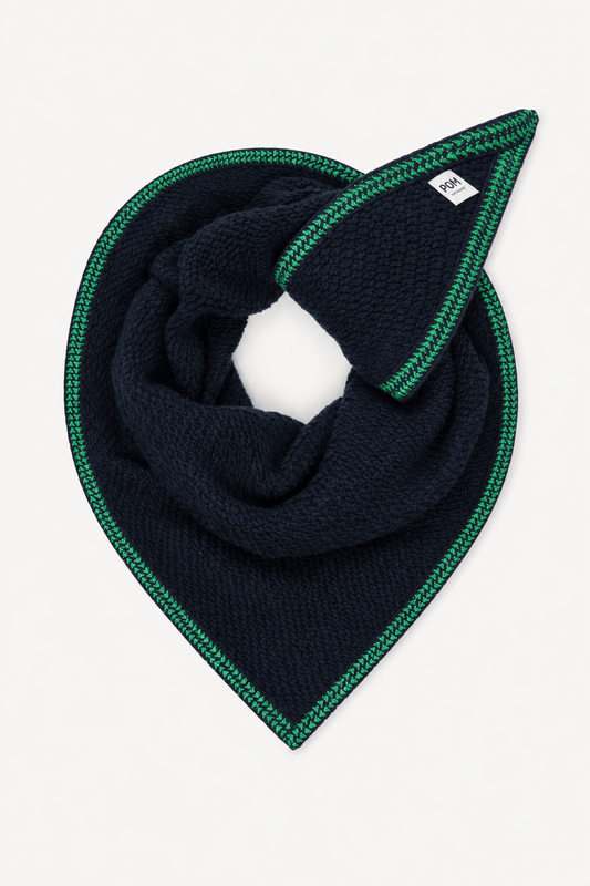 POM Amsterdam Scarves Blue / OS SHAWL - Hero Eternal Blue