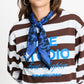 POM Amsterdam Scarves Blue / OS SHAWL - Maya Check Blue