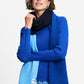 POM Amsterdam Scarves Blue / OS SHAWL - Vera Eternal Blue