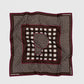 POM Amsterdam Scarves Brown / OS SHAWL - Maya Check Brown