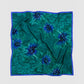 POM Amsterdam Scarves Green / OS SHAWL - Maya Bloom Teal Green
