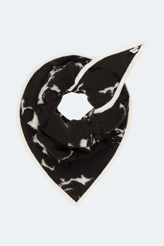 POM Amsterdam Scarves Multi colour / OS SHAWL - Hero Animal Brown White