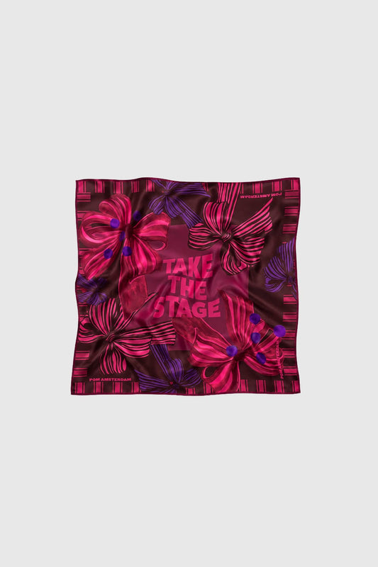 POM Amsterdam Scarves Pink / OS SHAWL - Maud Take The Stage