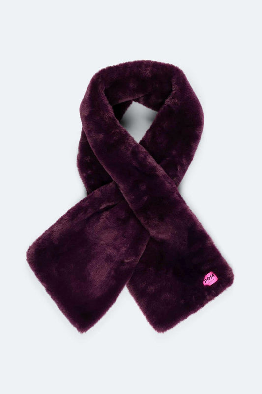 POM Amsterdam Scarves Purple / OS SHAWL - Carmen Dark Plum