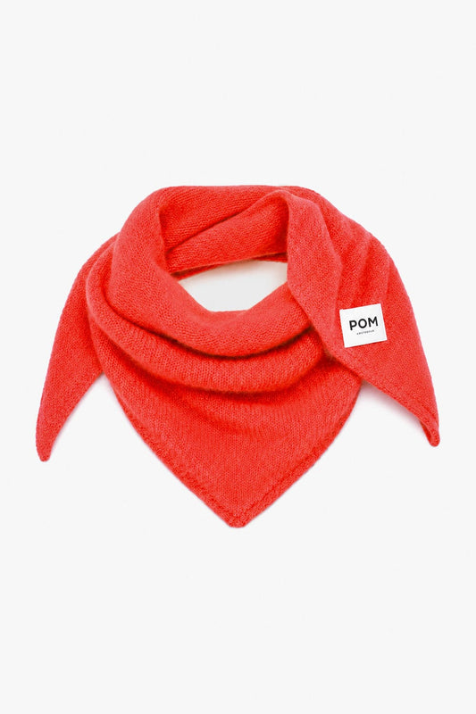 POM Amsterdam Scarves Red / OS SHAWL - Elly Rouge