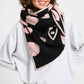 POM Amsterdam Shawls Black / OS SHAWL - Dots Noir