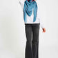 POM Amsterdam Shawls Blue / OS SHAWL - Bisous
