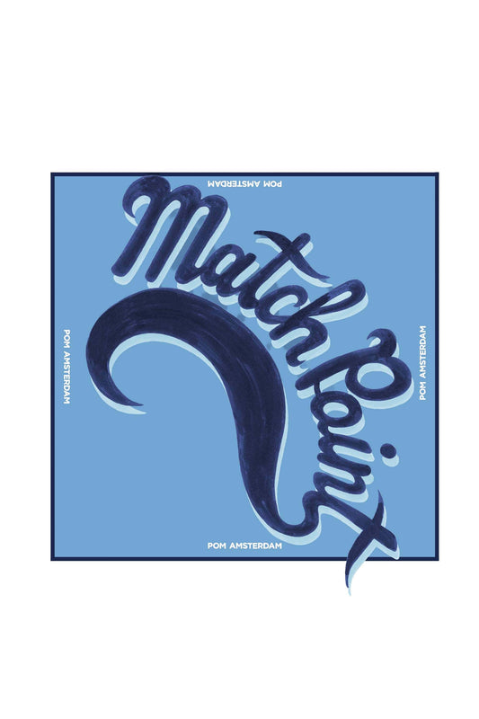 POM Amsterdam Shawls Blue / OS SHAWL - Matchpoint Blue