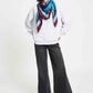 POM Amsterdam Shawls Blue / OS SHAWL - Mystic Dinner