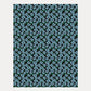 POM Amsterdam Shawls Blue / OS SHAWL - Wild Flowers Blue