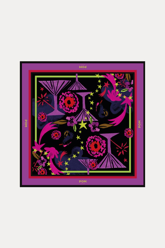 POM Amsterdam Shawls Multi colour / OS SHAWL - Party Delight