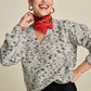 POM Amsterdam Shawls Multi colour / OS SHAWL - Silk Floral Pink