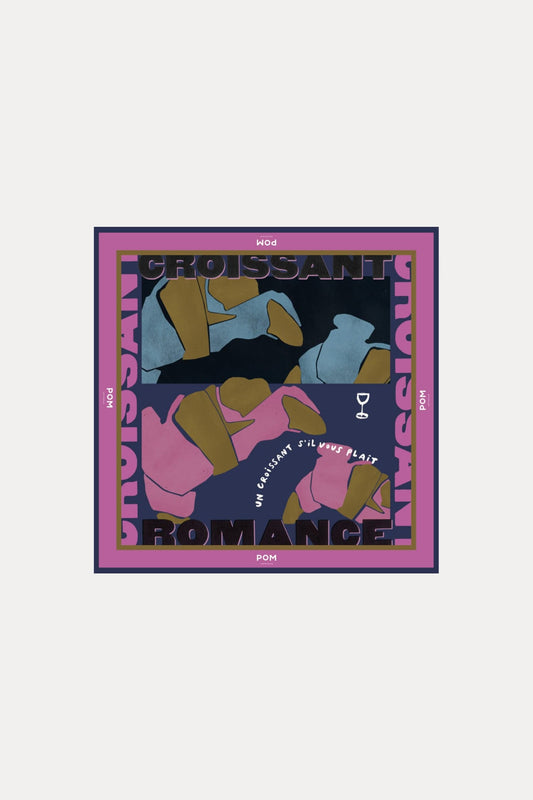 POM Amsterdam Shawls Pink / OS SHAWL - Croissant Romance Small