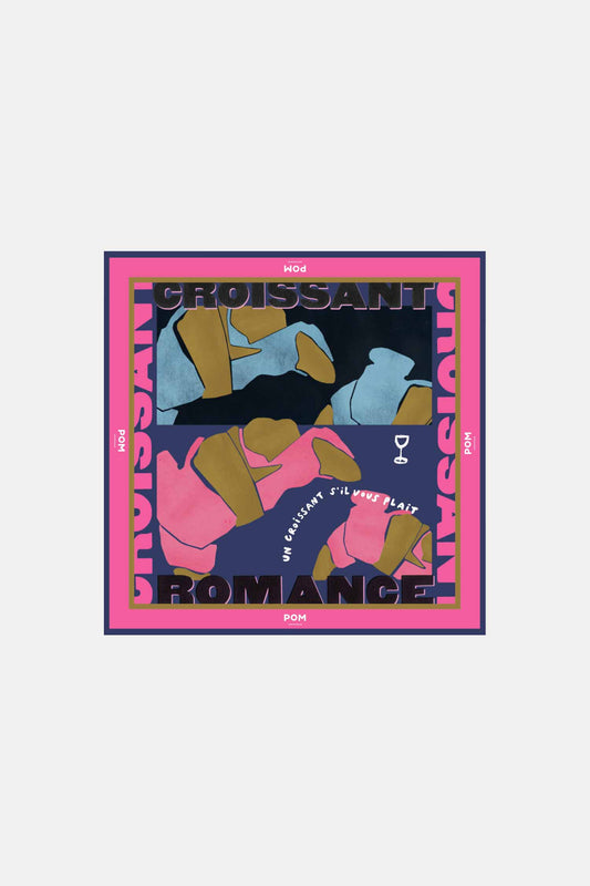 POM Amsterdam Shawls Pink / OS SHAWL - Croissant Romance Small