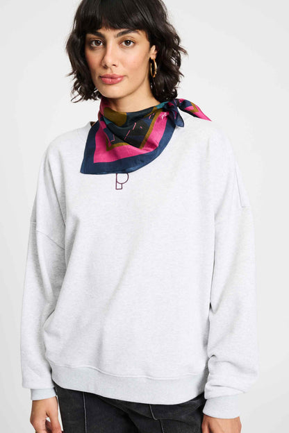 POM Amsterdam Shawls Pink / OS SHAWL - Croissant Romance Small