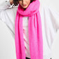 POM Amsterdam Shawls Pink / OS SHAWL - Dashing Pink