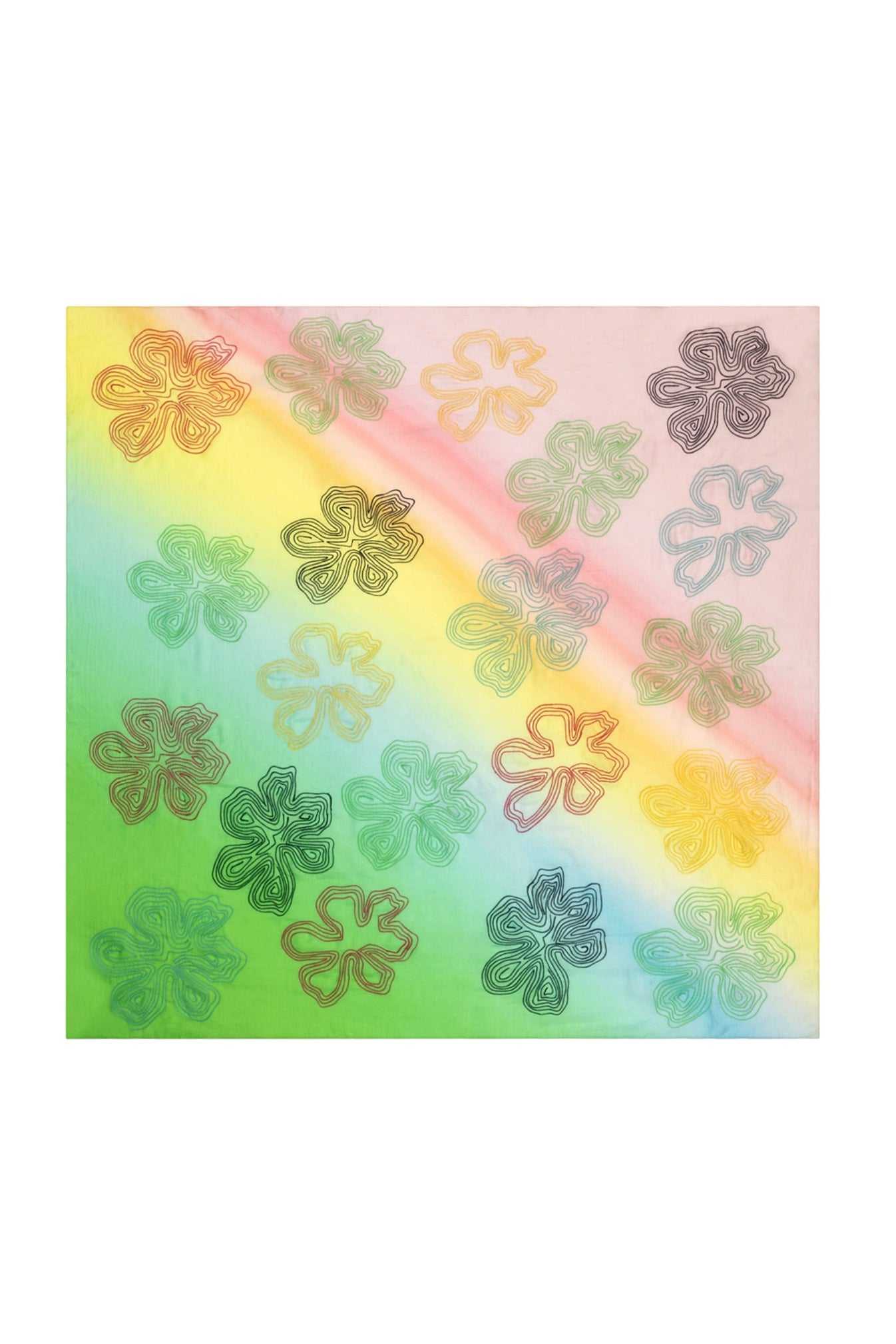 Colourful scarf Embroidery Cape Town Official website POM Amsterdam