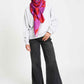 POM Amsterdam Shawls Pink / OS SHAWL - Splashing Fireworks
