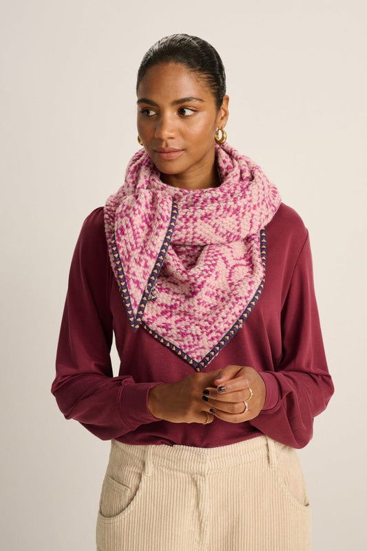POM Amsterdam Shawls Pink / OS SHAWL - Twinkles Powder Pink