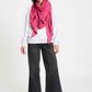 POM Amsterdam Shawls Pink / OS SHAWL - Un Croissant SVP