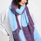 POM Amsterdam Shawls Purple / OS SHAWL - Dots Plum