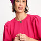 POM Amsterdam Shawls Purple / OS SHAWL - Urban Flora Purple Petite