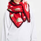 POM Amsterdam Shawls Red / OS SHAWL - Pepper Garden