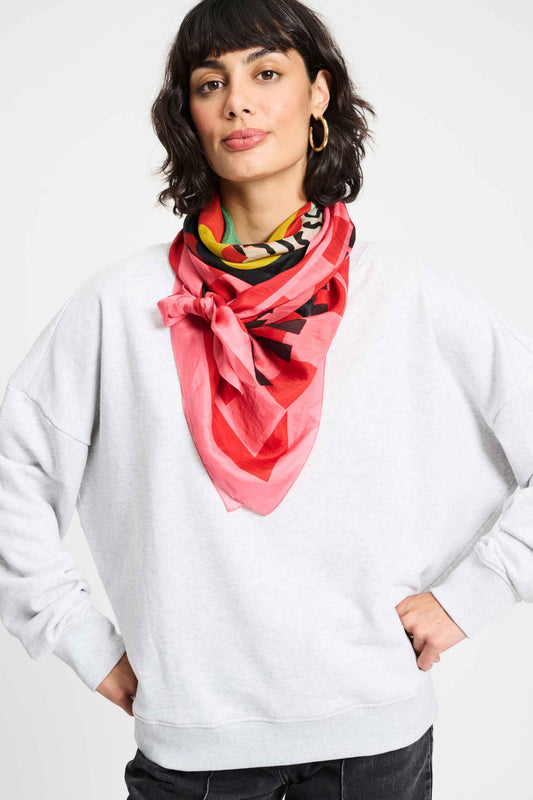POM Amsterdam Shawls Red / OS SHAWL - POM'S Menu