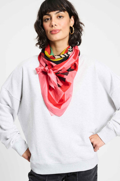 POM Amsterdam Shawls Red / OS SHAWL - POM'S Menu