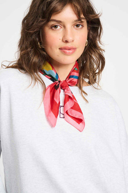 POM Amsterdam Shawls Red / OS SHAWL - POM'S Menu Small