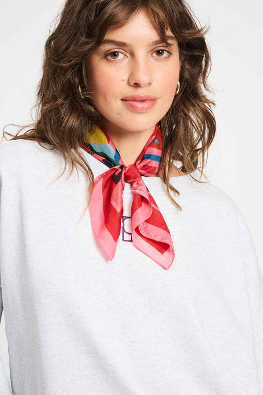 POM Amsterdam Shawls Red / OS SHAWL - POM'S Menu Small
