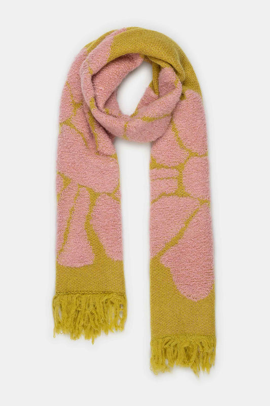 POM Amsterdam Shawls Yellow / OS SHAWL - Garden Flowers