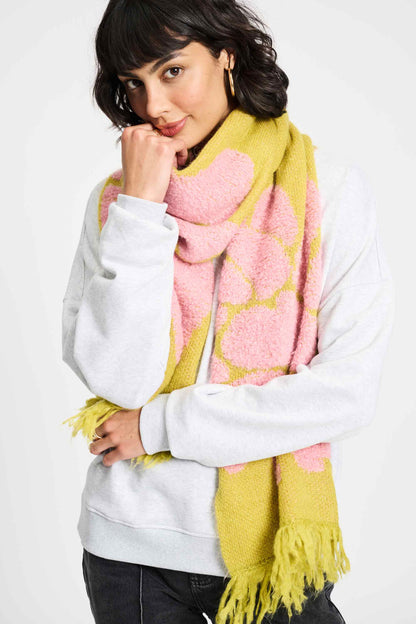 POM Amsterdam Shawls Yellow / OS SHAWL - Garden Flowers