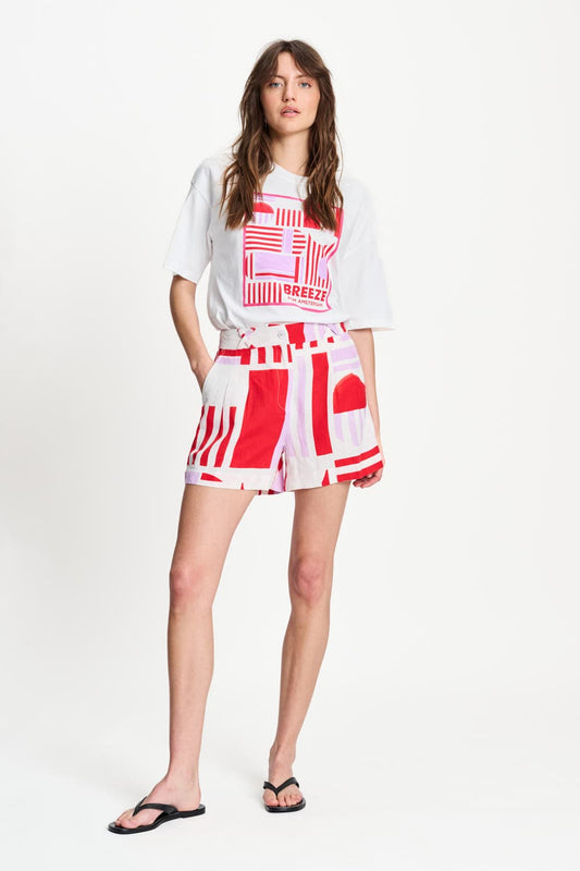 POM Amsterdam Shorts Multi colour / 34 SHORTS - Sundeck Linen