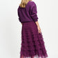 POM Amsterdam Skirts SKIRT - Bella Dark Plum