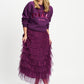 POM Amsterdam Skirts SKIRT - Bella Dark Plum
